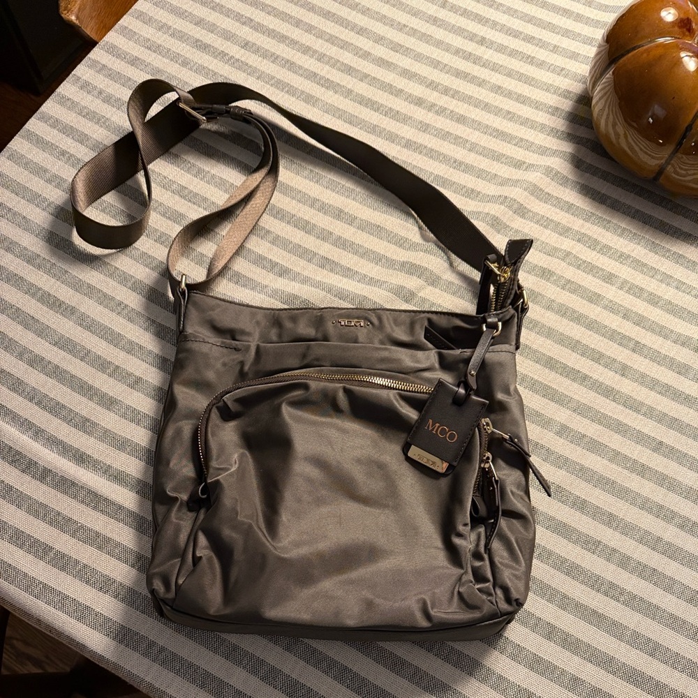 Tumi Brown Crossbody Bag